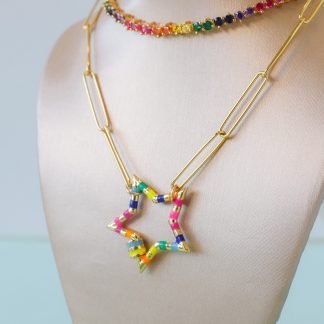 MultiColor Star Chain