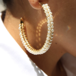 Full Pearl Hoop
