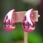 Teardrop Rosa Cromado