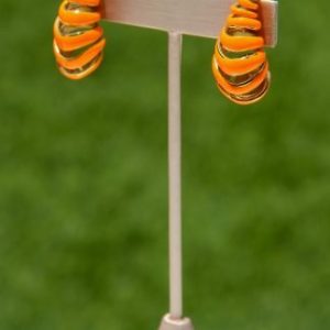 Orange Open Teardrop