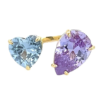 Adjustable Heart Ring