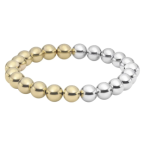 Two Toned Ball Bracelet